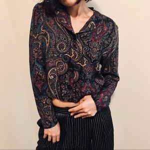 Vintage Long Sleeve Blouse